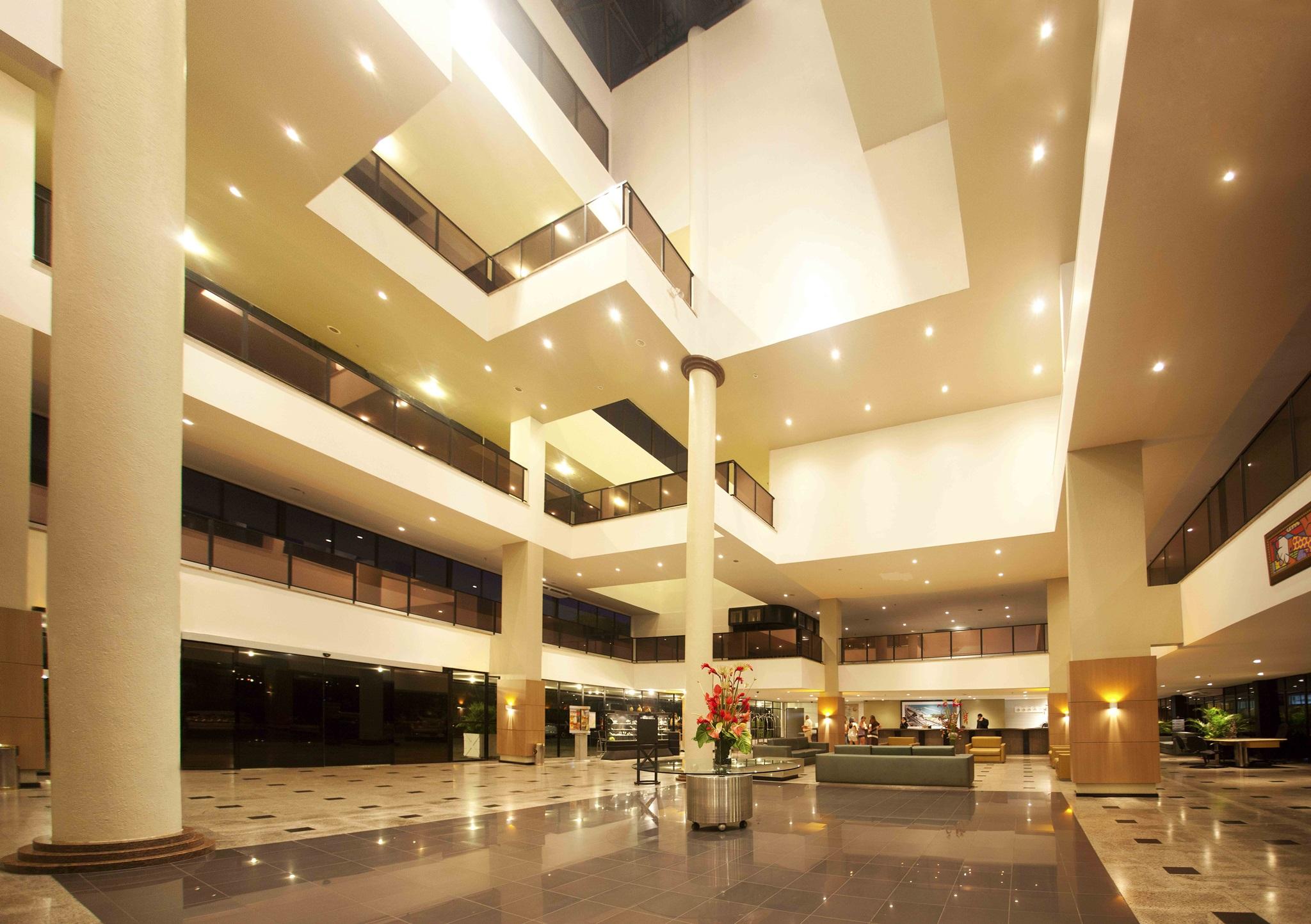 Marina Park Hotel Fortaleza  Bagian luar foto The lobby of the hotel